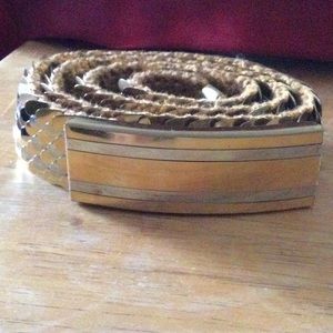 DEC 15 LAST DAY! CLEARANCE: Gold & Silver Scale Belt